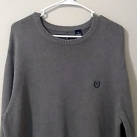 Chaps Crew Neck Mens Long Sleeve Sweater. - Picture 2 of 7
